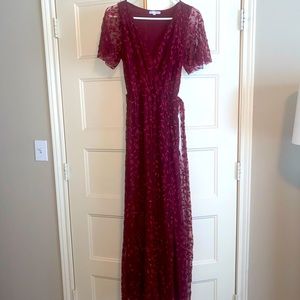 Baltic Born Burgundy dress